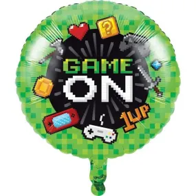 18" Gaming Party Mylar Balloon #425