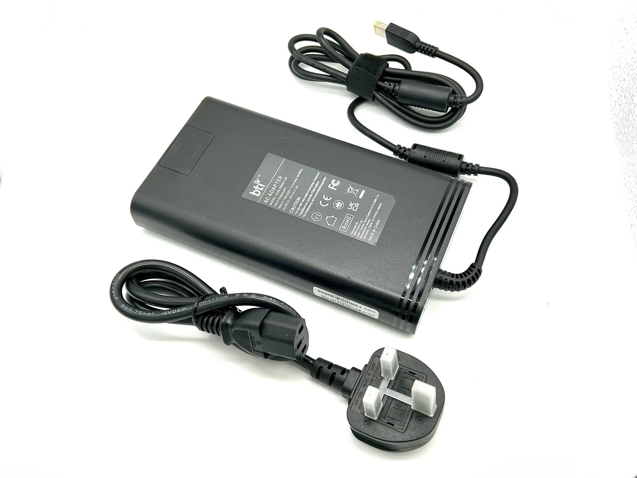 230W Gaming Ac Adapter For Lenovo Legion Y7000 Y9000k Y520 R720. Lenovo Slim Connector. Uk Power Cable