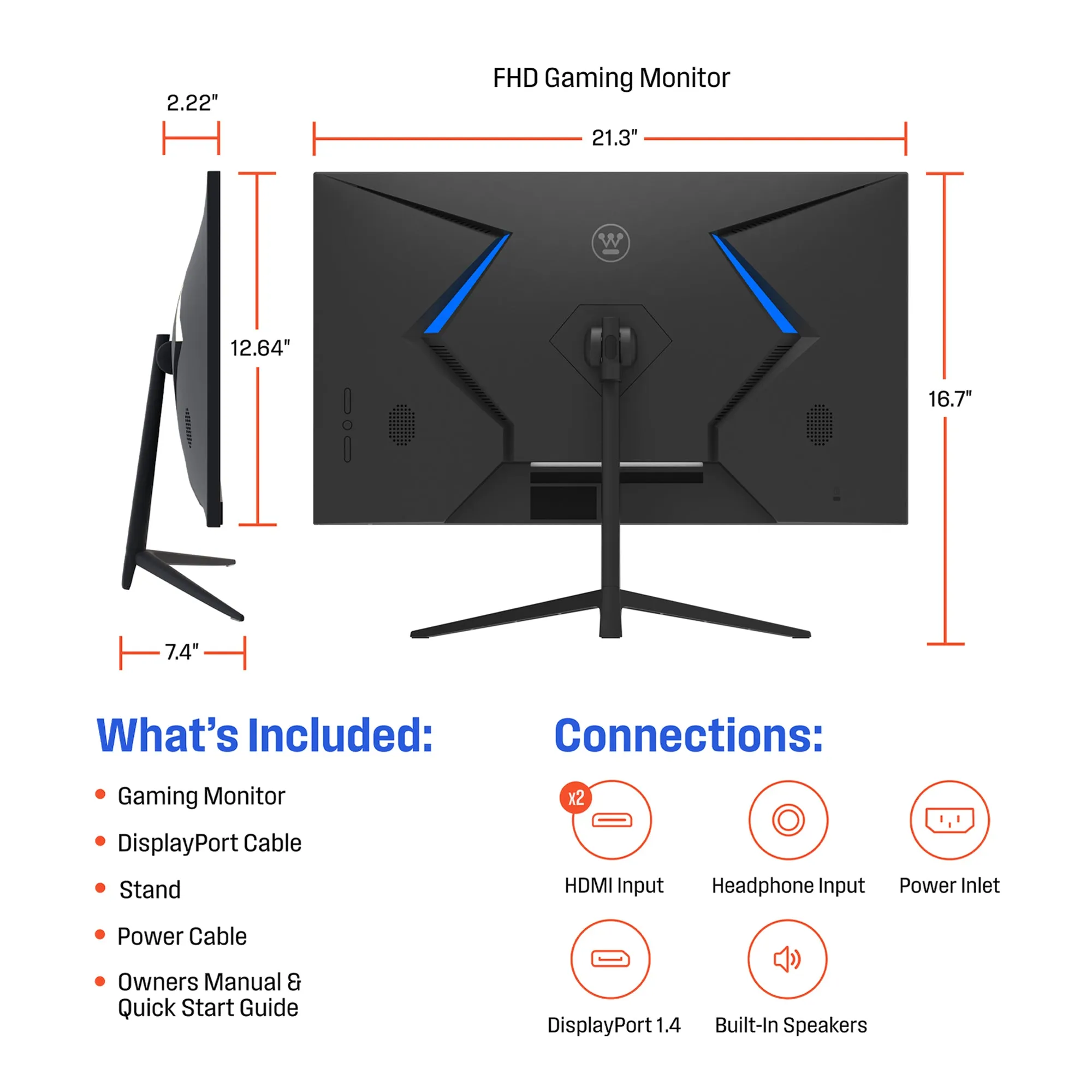 24" Flat Gaming Monitor