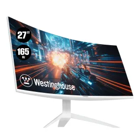 27" Curved FHD Gaming Monitor (White)