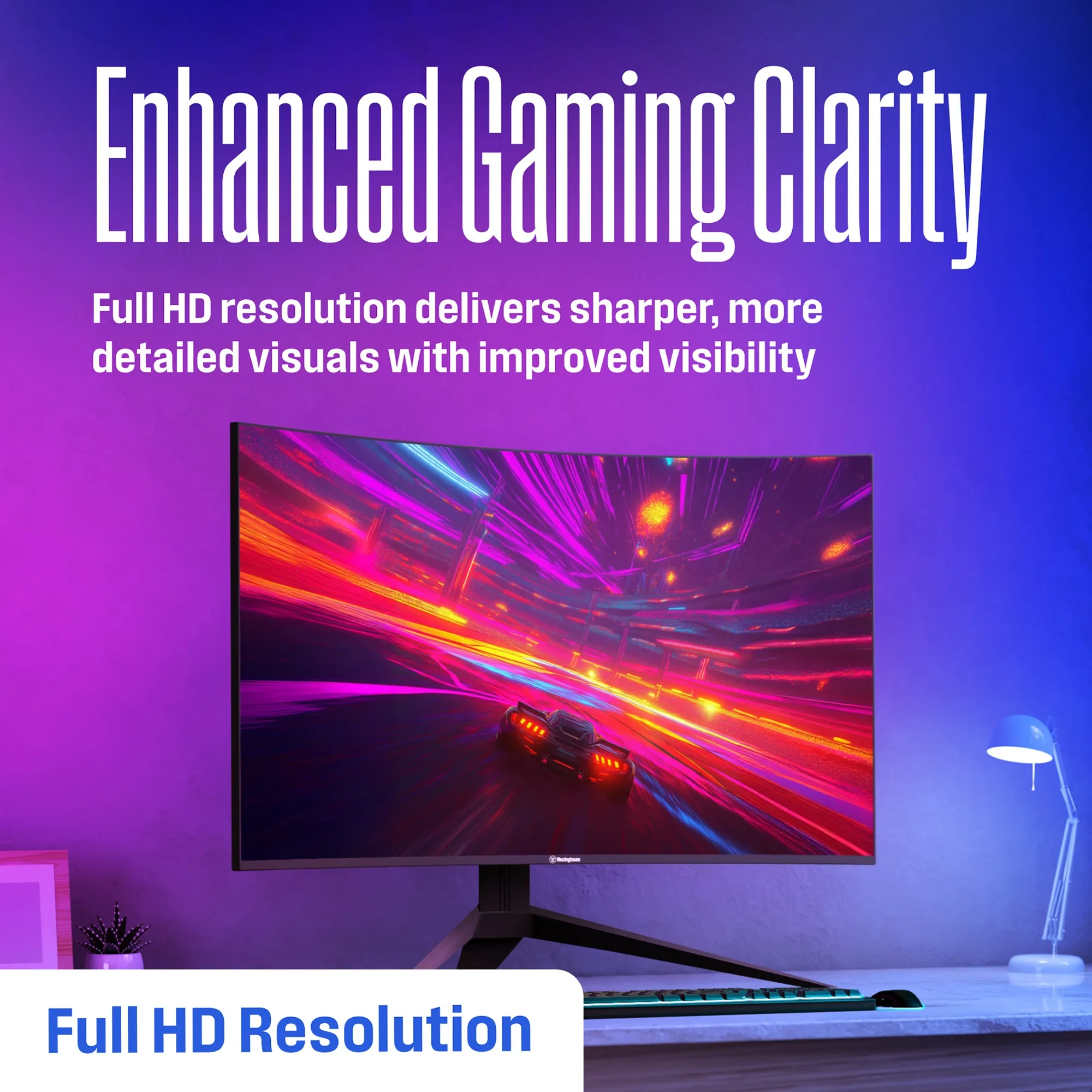 27" Curved FHD Gaming Monitor