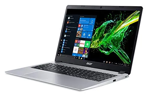 Acer Aspire 5 Slim Laptop, 15.6 inches Full HD IPS Display, AMD Ryzen 3 3200U, Vega 3 Graphics, 4GB DDR4, 128GB SSD, Backlit Keyboard, Windows 10 in S Mode, A515-43-R19L, Silver