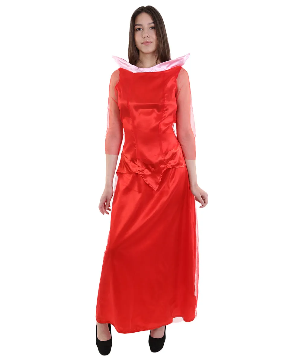 Adult Women's Princess Costume | Red Cosplay Costume