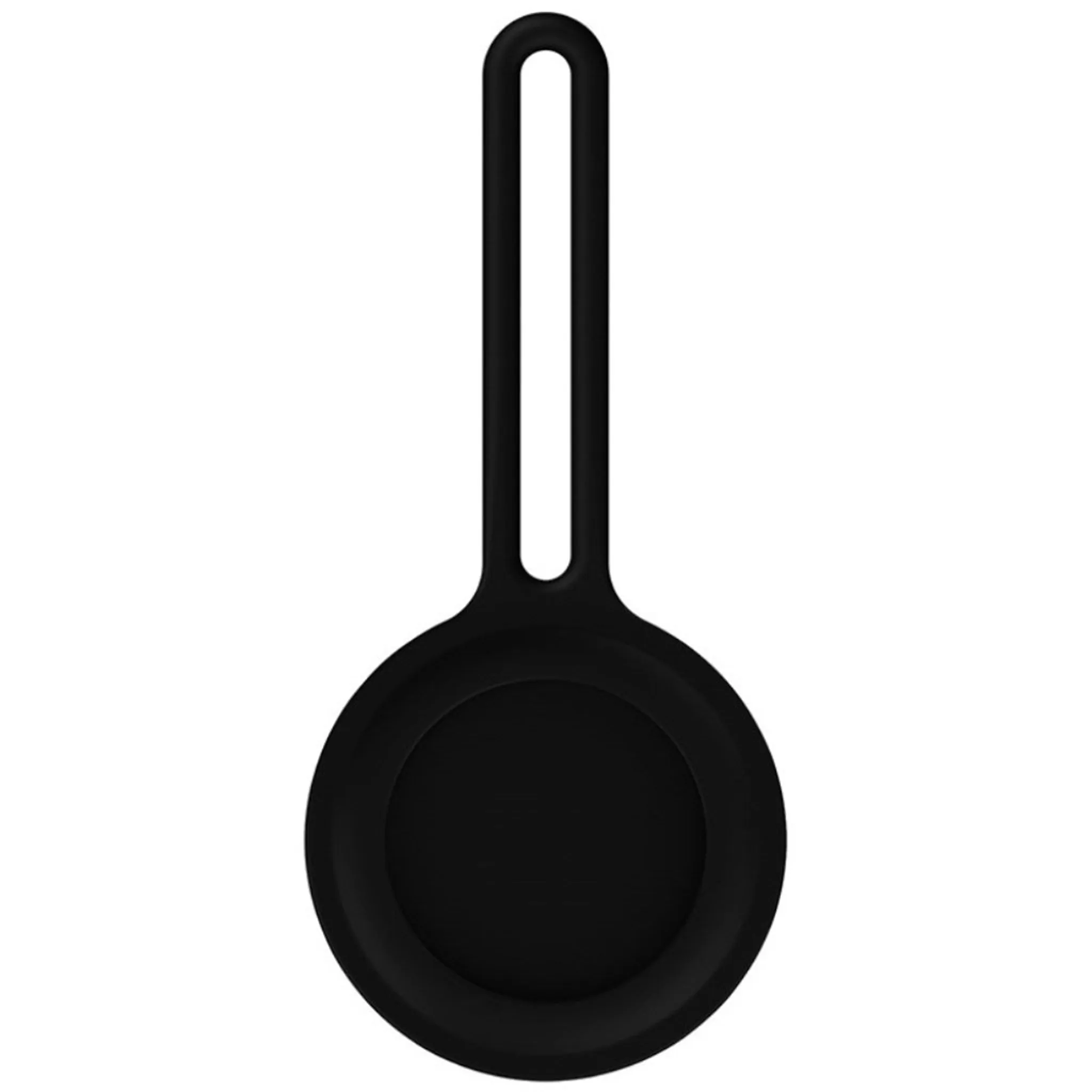 AirTags simple silicone case - Black