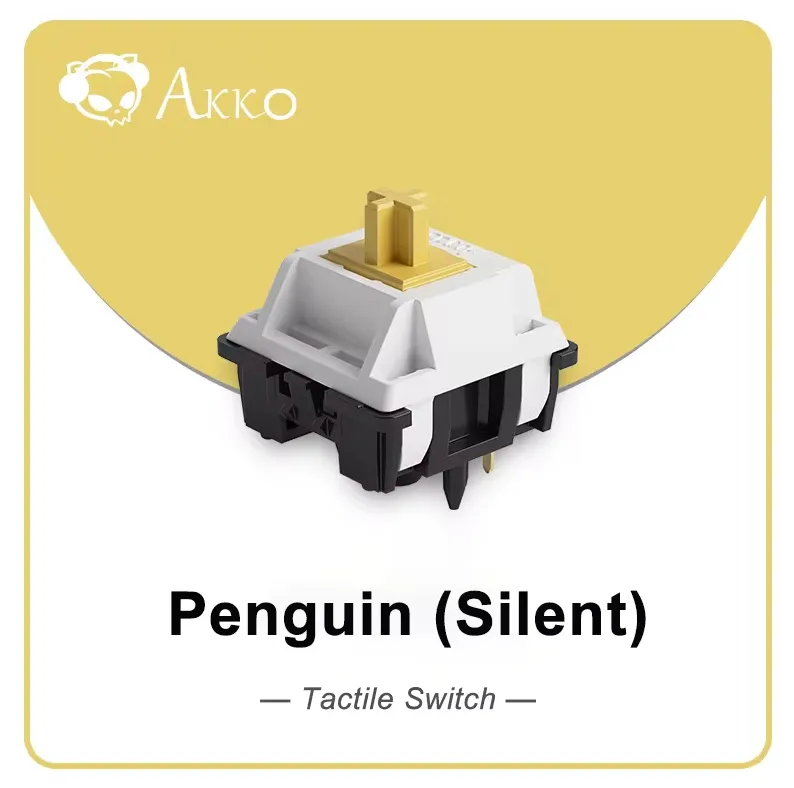 Akko Penguin Silent Tactile (45 Switches)