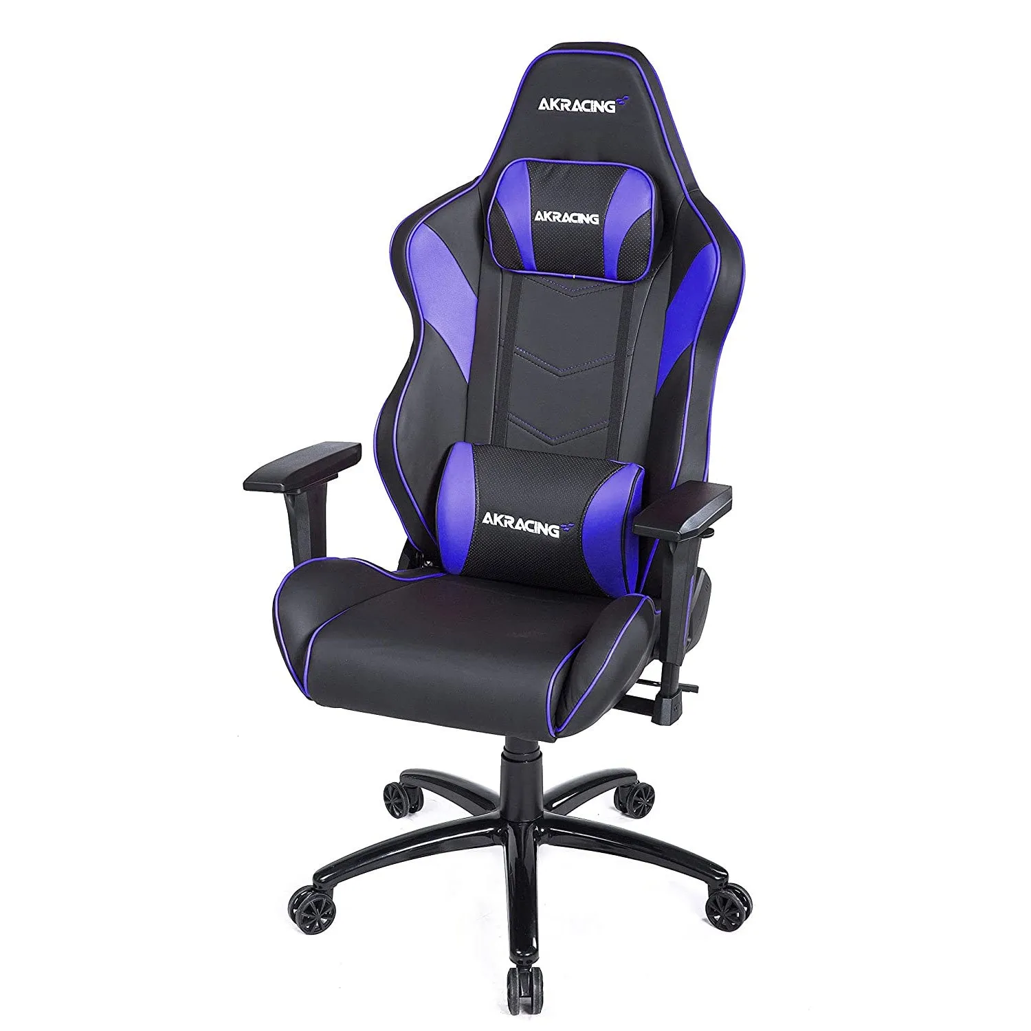 AKRacing Core Series LX Plus Pleather Gaming Chair, 3D Arms, 180 Degrees Recline - Indigo (AK-LXPLUS-IN)