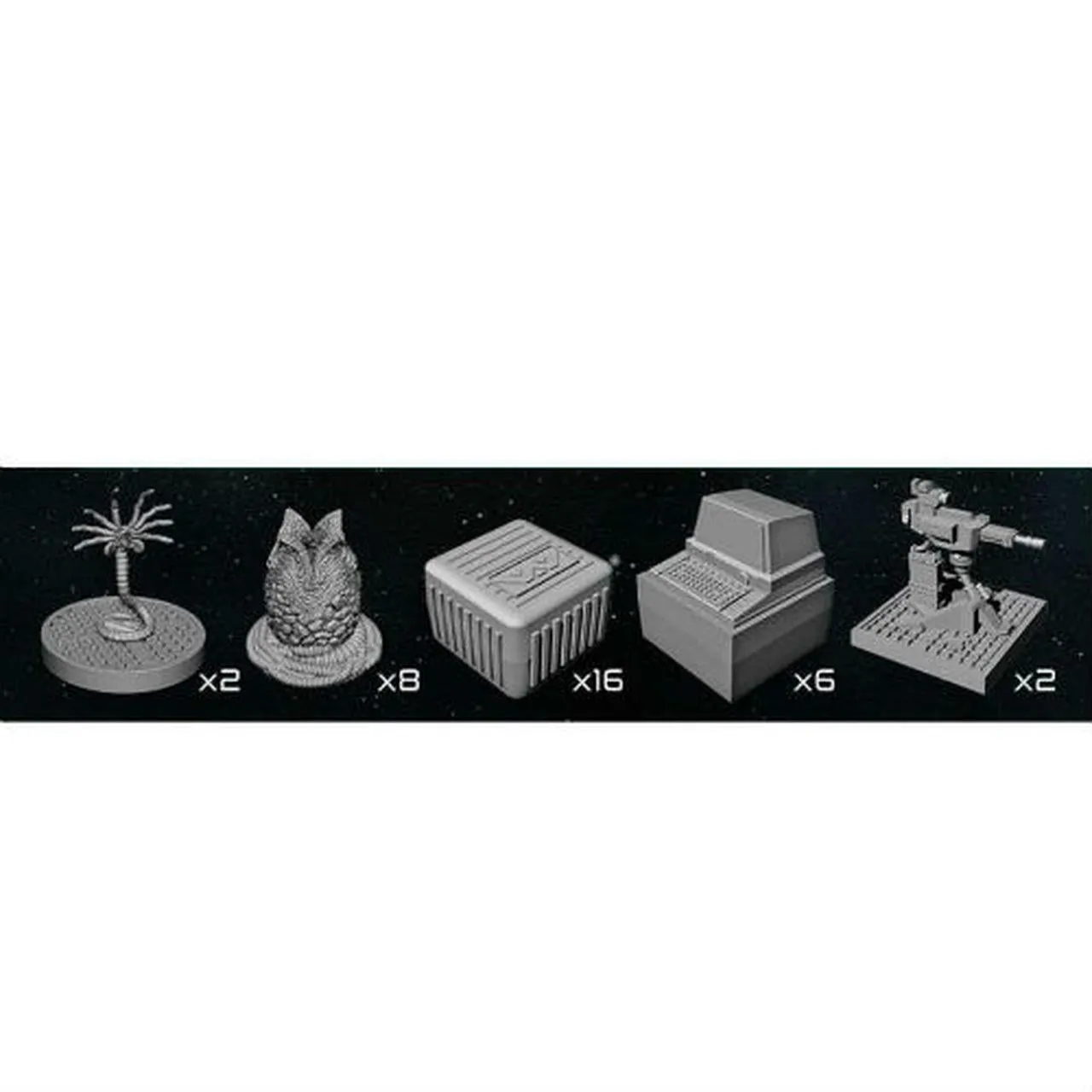 Aliens: Assets and Hazards - 3D Gaming Set