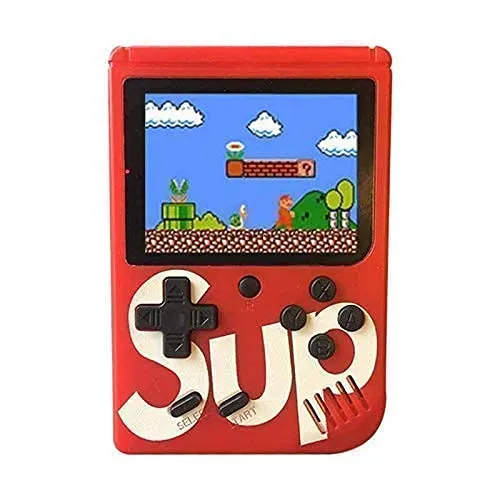 Amisha Gift Gallery Video Game for Kids SUP 400 in 1 Retro Game Box Console Handheld Game Box with TV Output & with Remote Controller Gaming Console