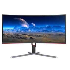 AOC 34" 165 Hz VA WQHD Gaming Monitor 1 ms MPRT FreeSync Premium (AMD Adaptive Sync) 3440 x 1440 (2K) Built-in Speakers Curved CU34G3S