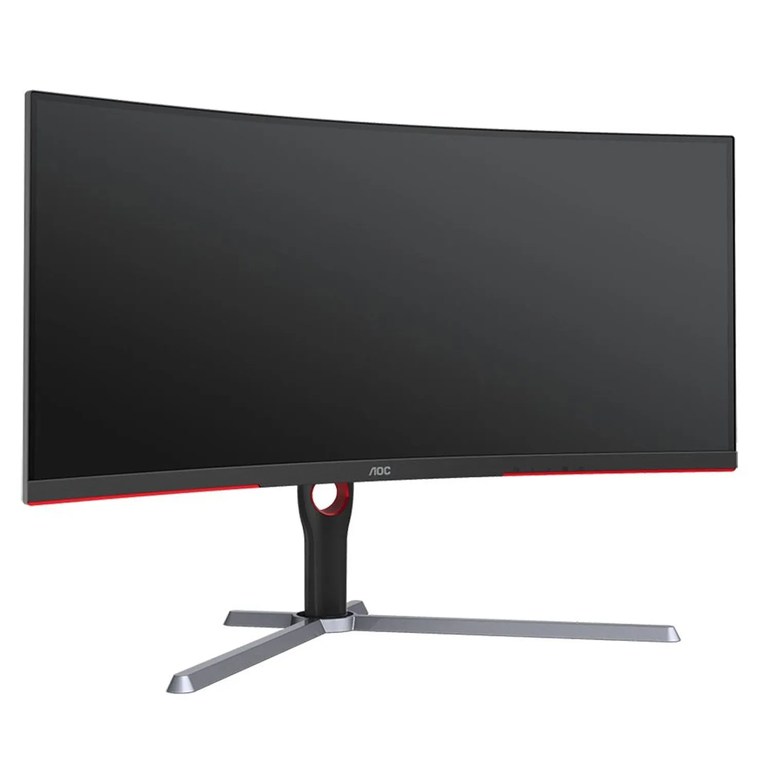 AOC 34" 165 Hz VA WQHD Gaming Monitor 1 ms MPRT FreeSync Premium (AMD Adaptive Sync) 3440 x 1440 (2K) Built-in Speakers Curved CU34G3S