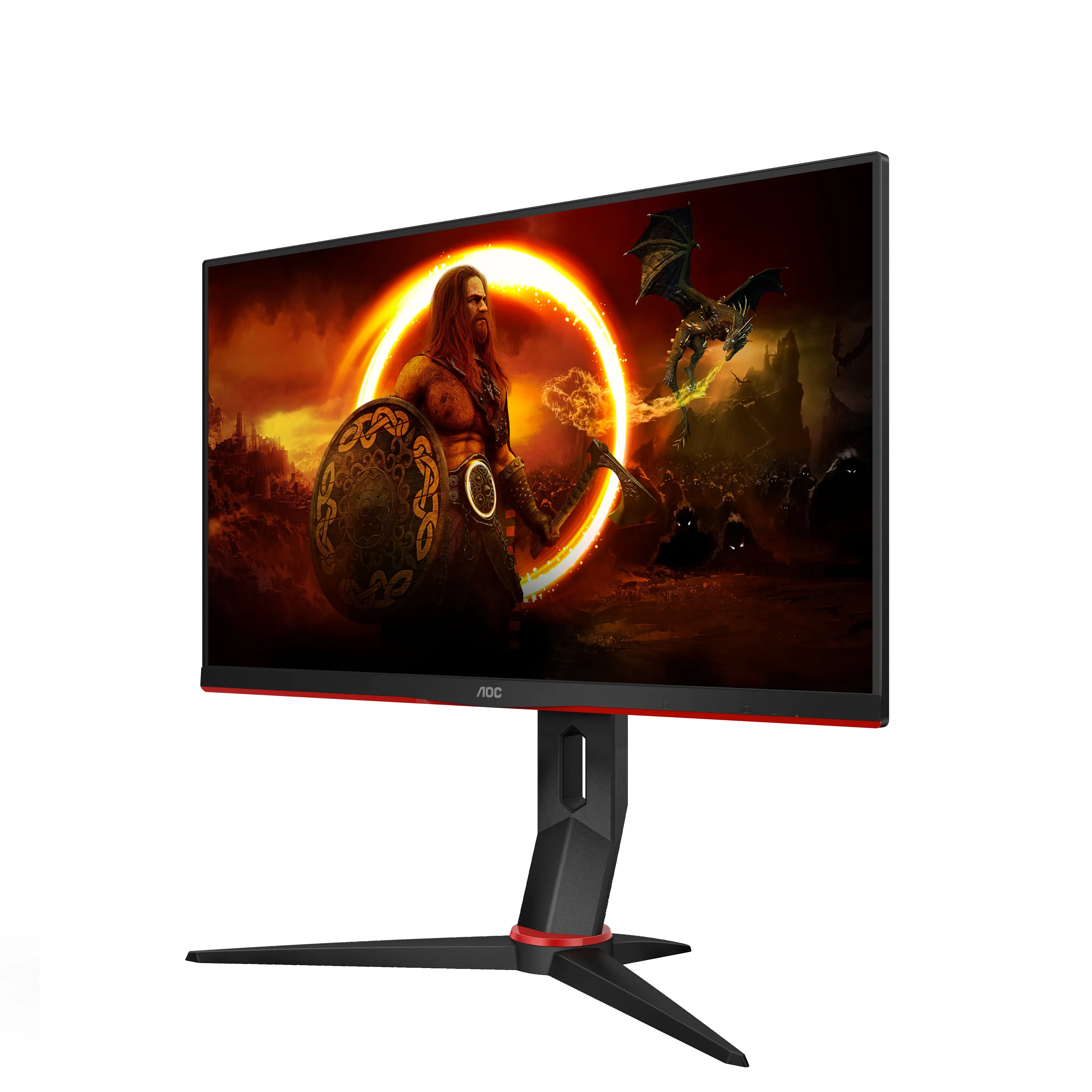 Aoc Gaming 24G2spu/Bk - G2 Series - Led Monitor - Gaming - 23.8" - 1920 X 1080 Full Hd (1080P) @ 165 Hz - Ips - 300 Cd/M