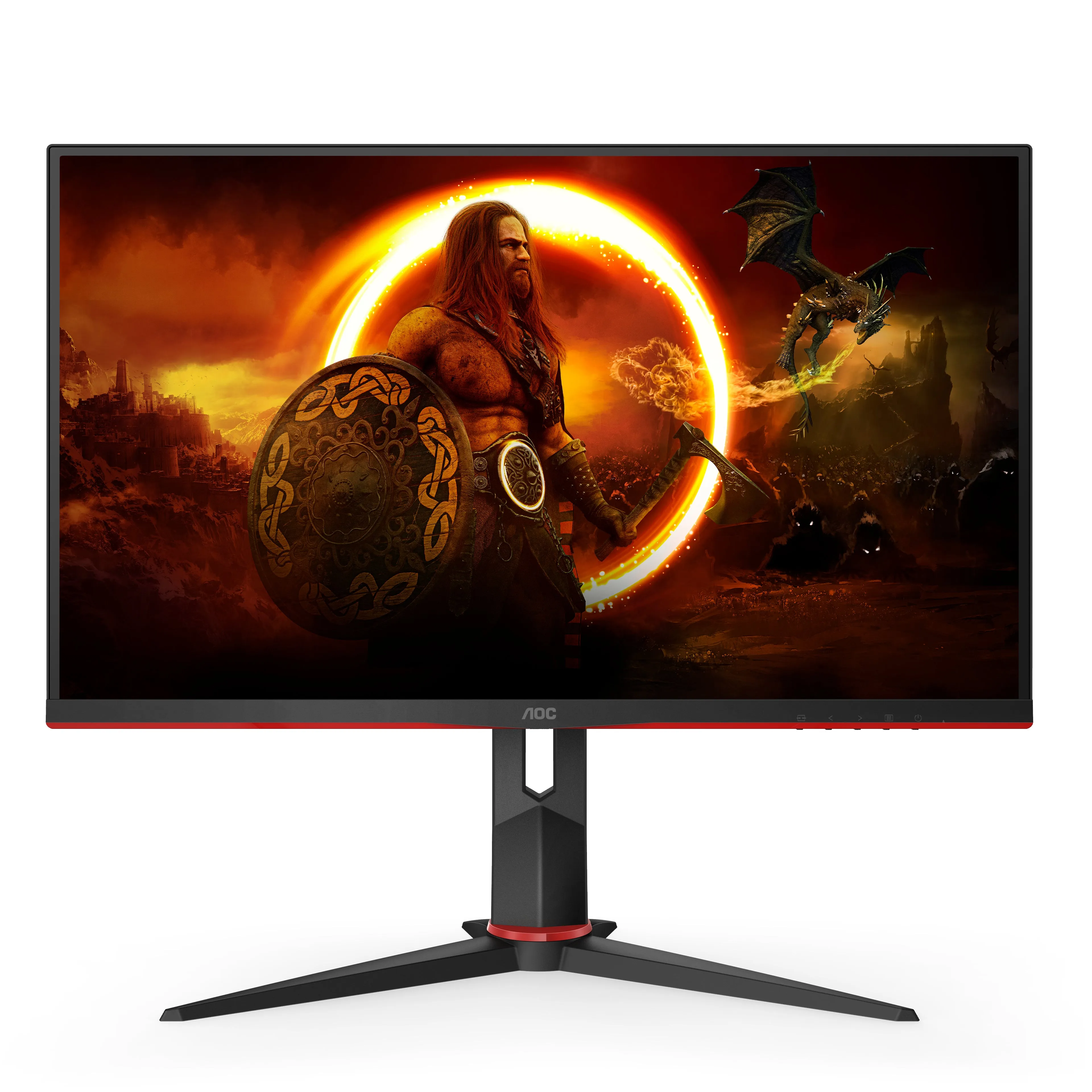 Aoc Gaming 27G2spu/Bk - Led Monitor - Gaming - 27" - 1920 X 1080 Full Hd (1080P) @ 165 Hz - Ips - 250 Cd/M� - 1 Ms - 2Xh