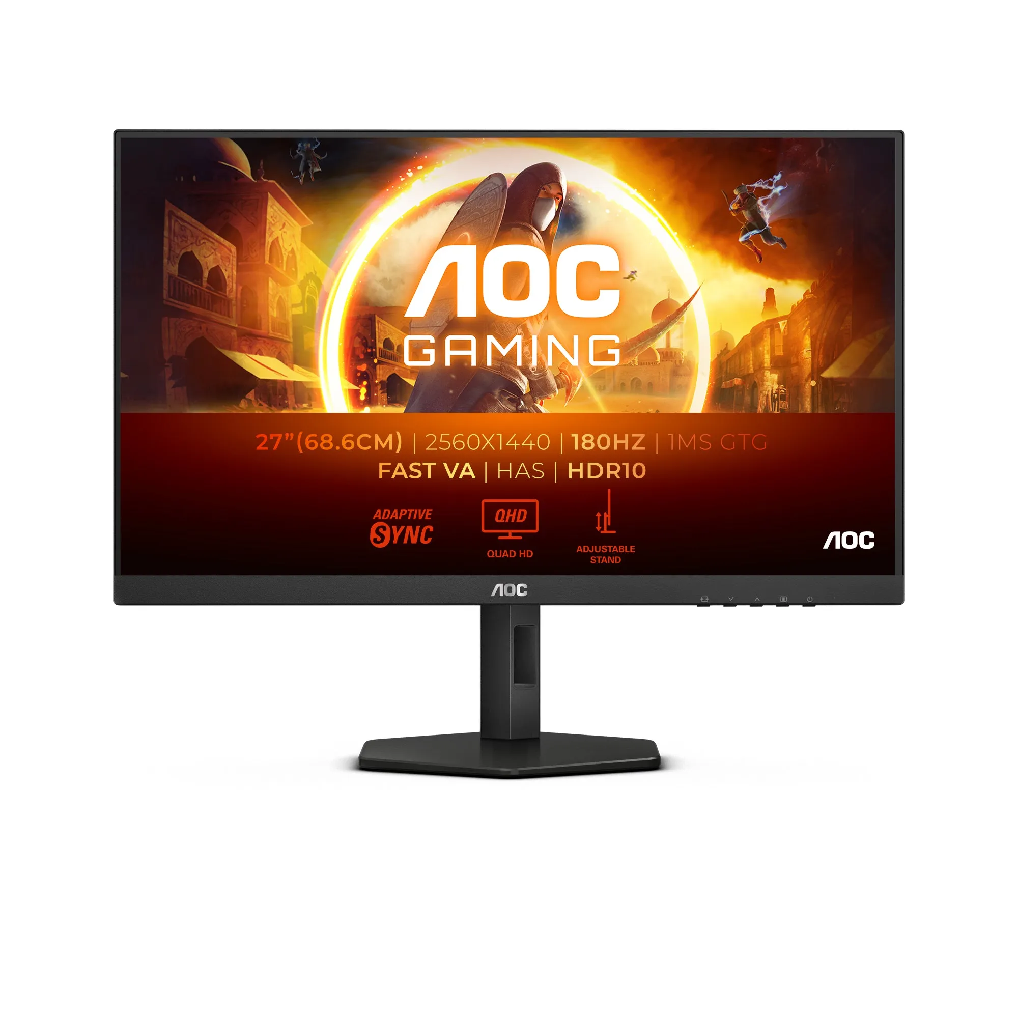 Aoc Gaming Q27g4xn - G4 Series - Led Monitor - Qhd - 27" - Hdr