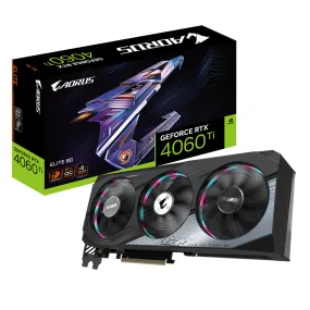 Aorus Geforce Rtx 4060 Ti Elite 8G - Graphics Card - Geforce Rtx 4060 Ti - 8 Gb