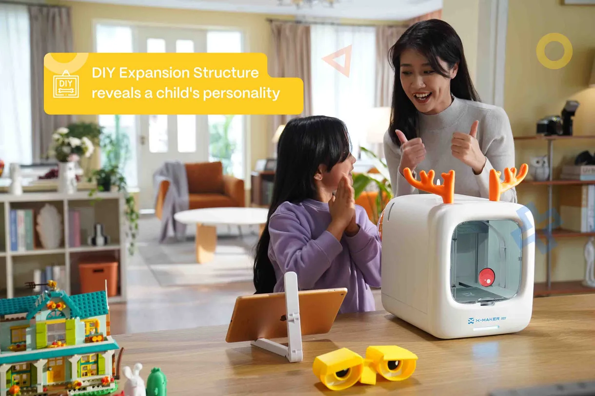 AOSEED X-MAKER JOY: A Smart 3D Printer for Kids Creating Endless Toys