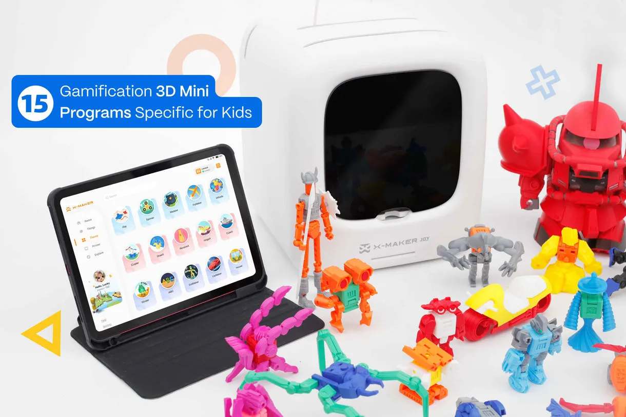 AOSEED X-MAKER JOY: A Smart 3D Printer for Kids Creating Endless Toys