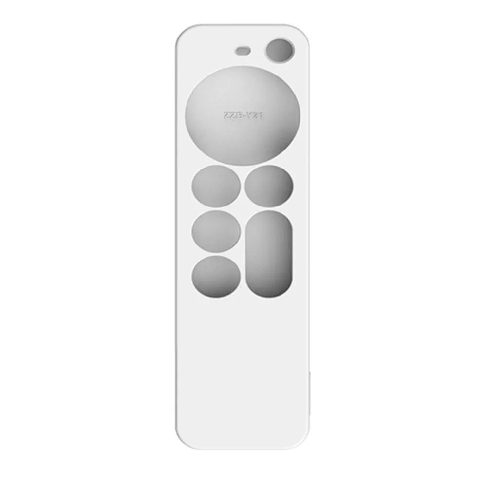 Apple TV 4K (2021) Y31 silicone remote controller cover - Luminous White