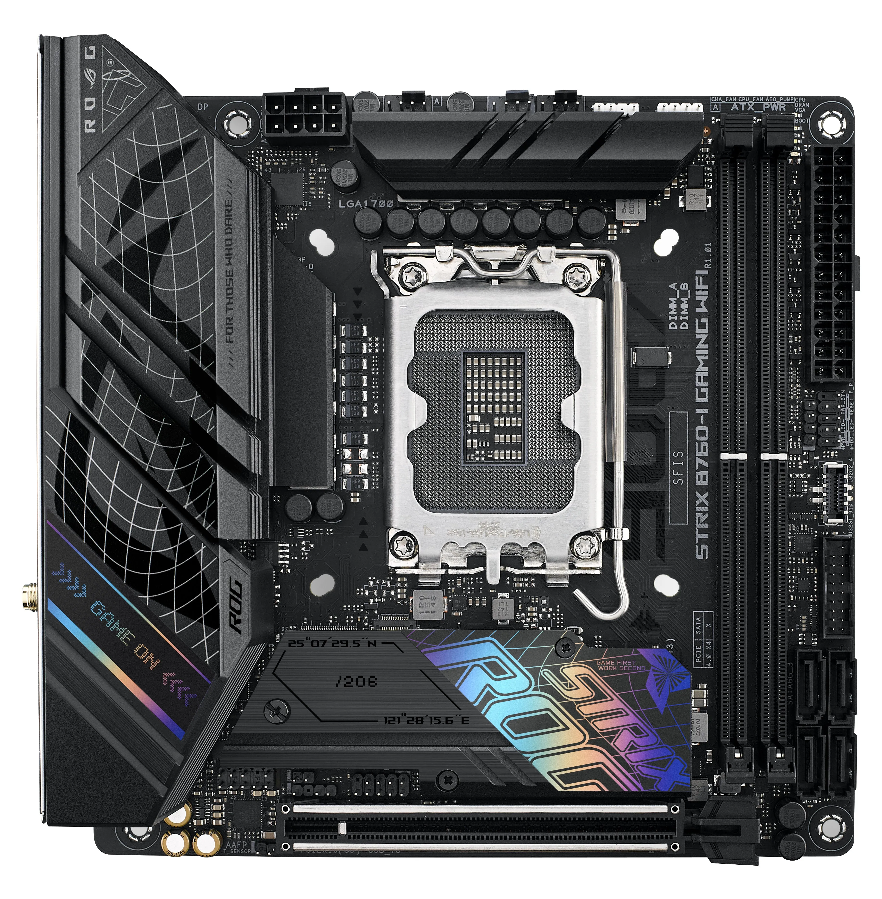 Asus Gaming Wifi Mainboard Rog Strix B760-I - Socket Intel 1700 - Intel B760