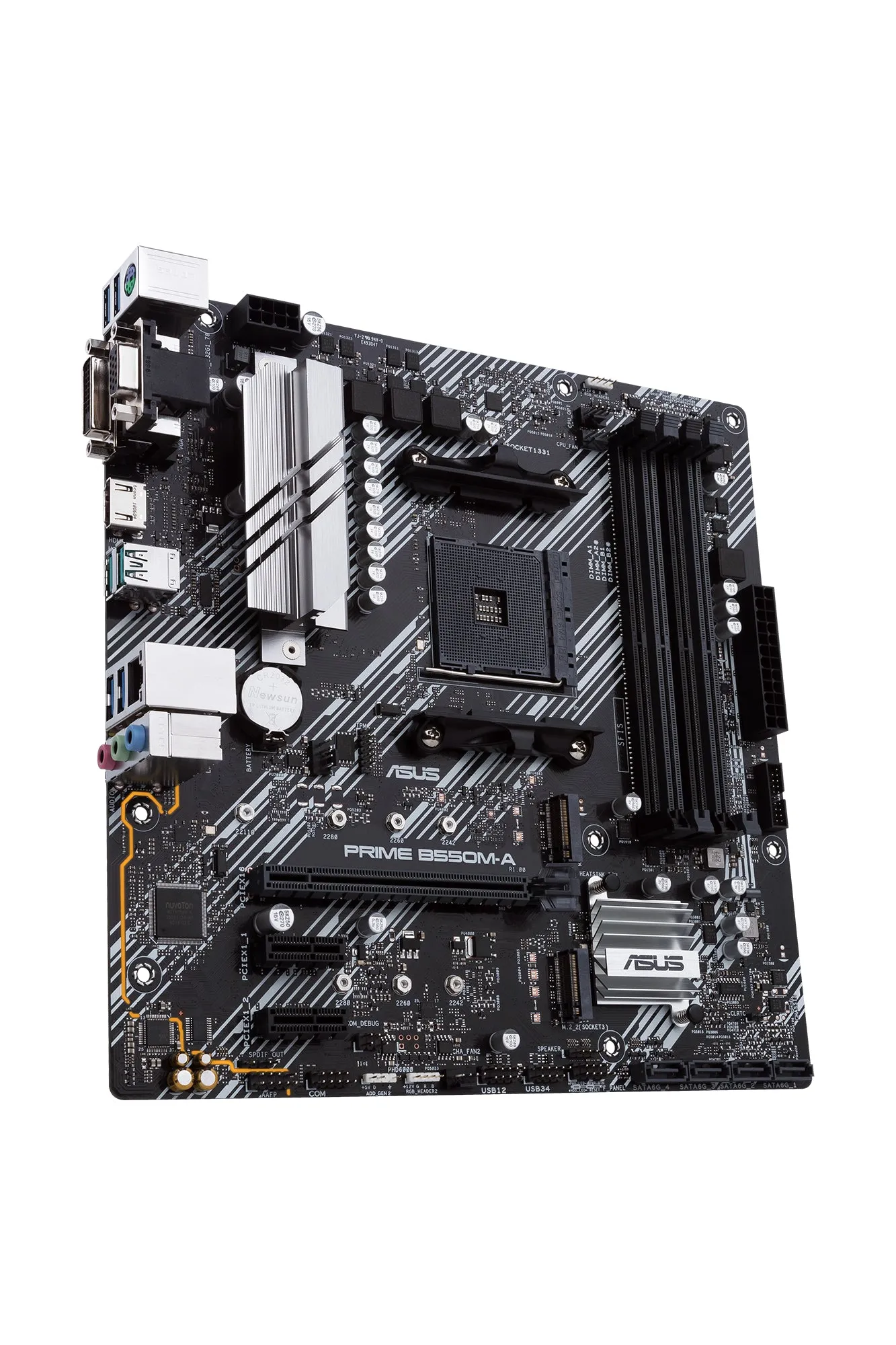 Asus Mainboard Prime B550m-A/Csm - Micro Atx - Socket Am4 - Amd B550