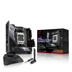 Asus Mainboard Rog Strix X670e-I Gaming Wifi - Mini Itx - Socket Am5 - Amd X670e