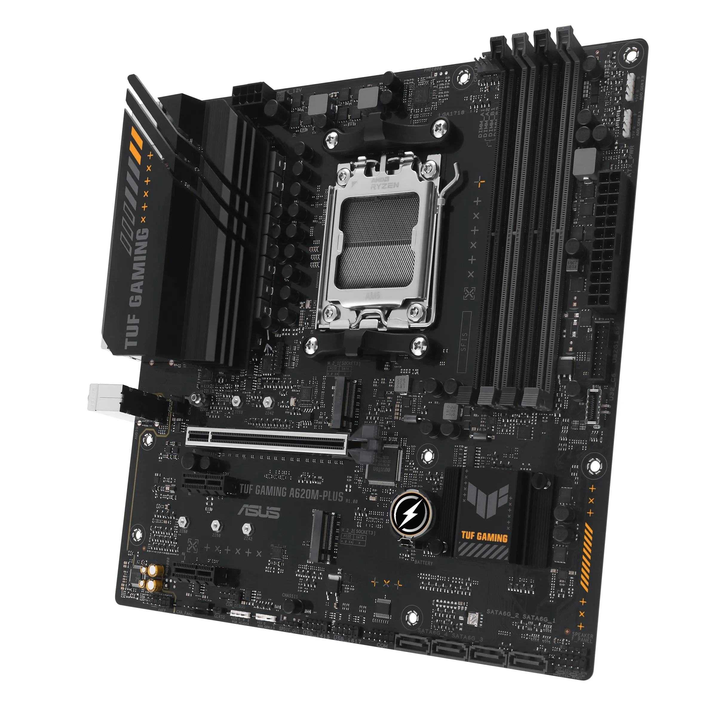 Asus Mainboard Tuf Gaming A620m-Plus - Micro Atx - Socket Am5 - Amd A620