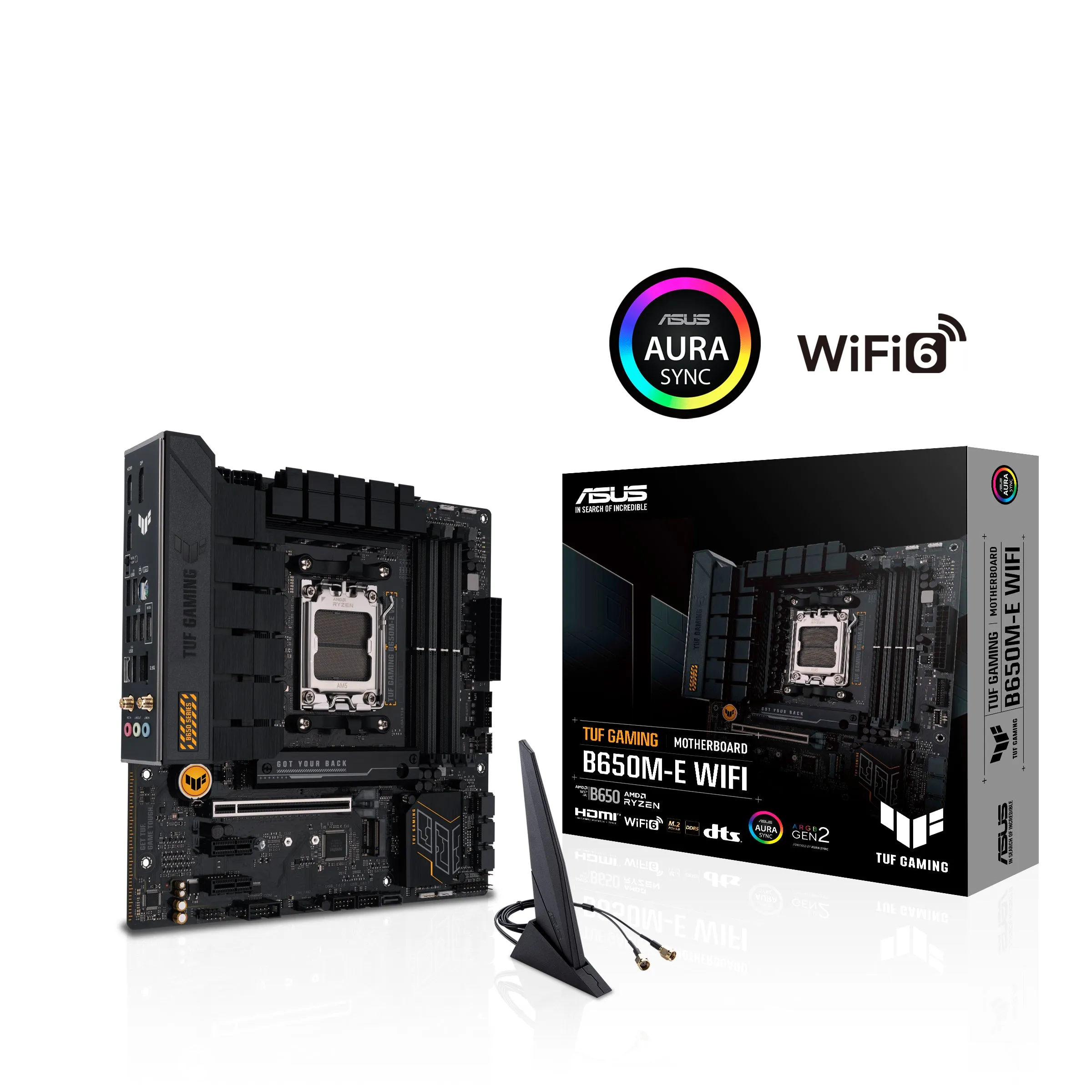 Asus Mainboard Tuf Gaming B650m-E Wifi - Micro Atx - Socket Am5 - Amd B650