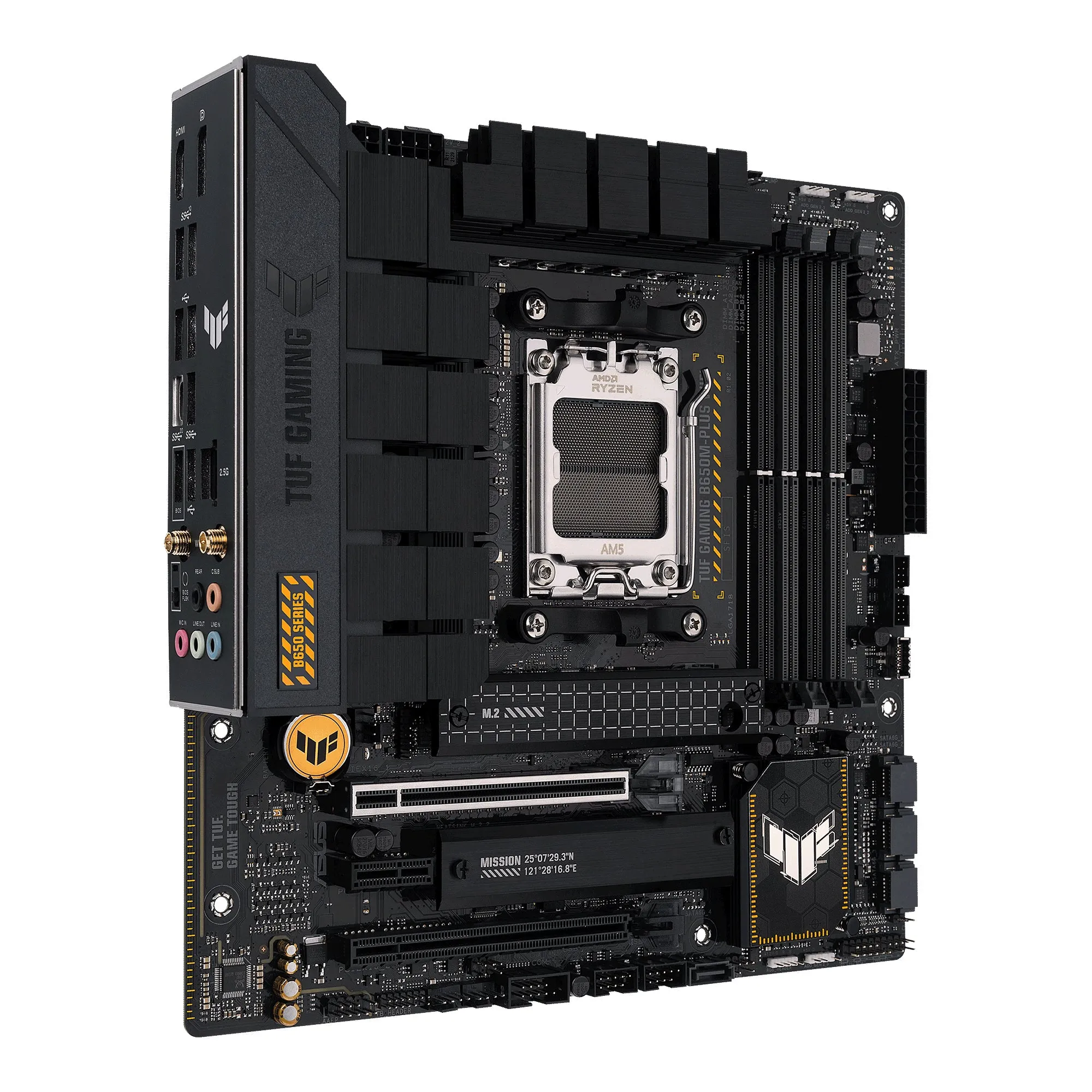 Asus Mainboard Tuf Gaming B650m-Plus Wifi - Micro Atx - Socket Am5 - Amd B650