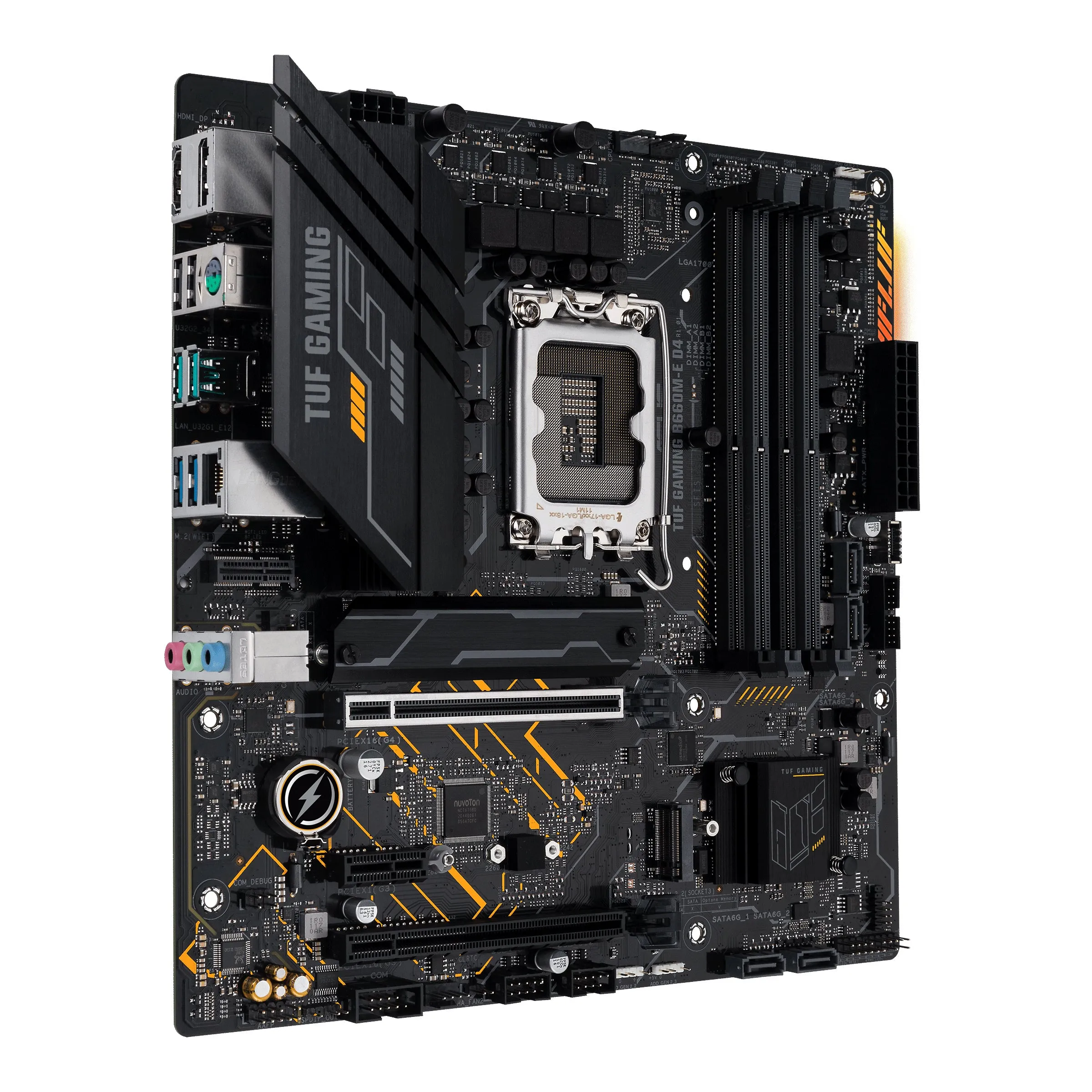 Asus Mainboard Tuf Gaming B660m-E D4 - Micro Atx - Socket Lga1700 - Intel B660