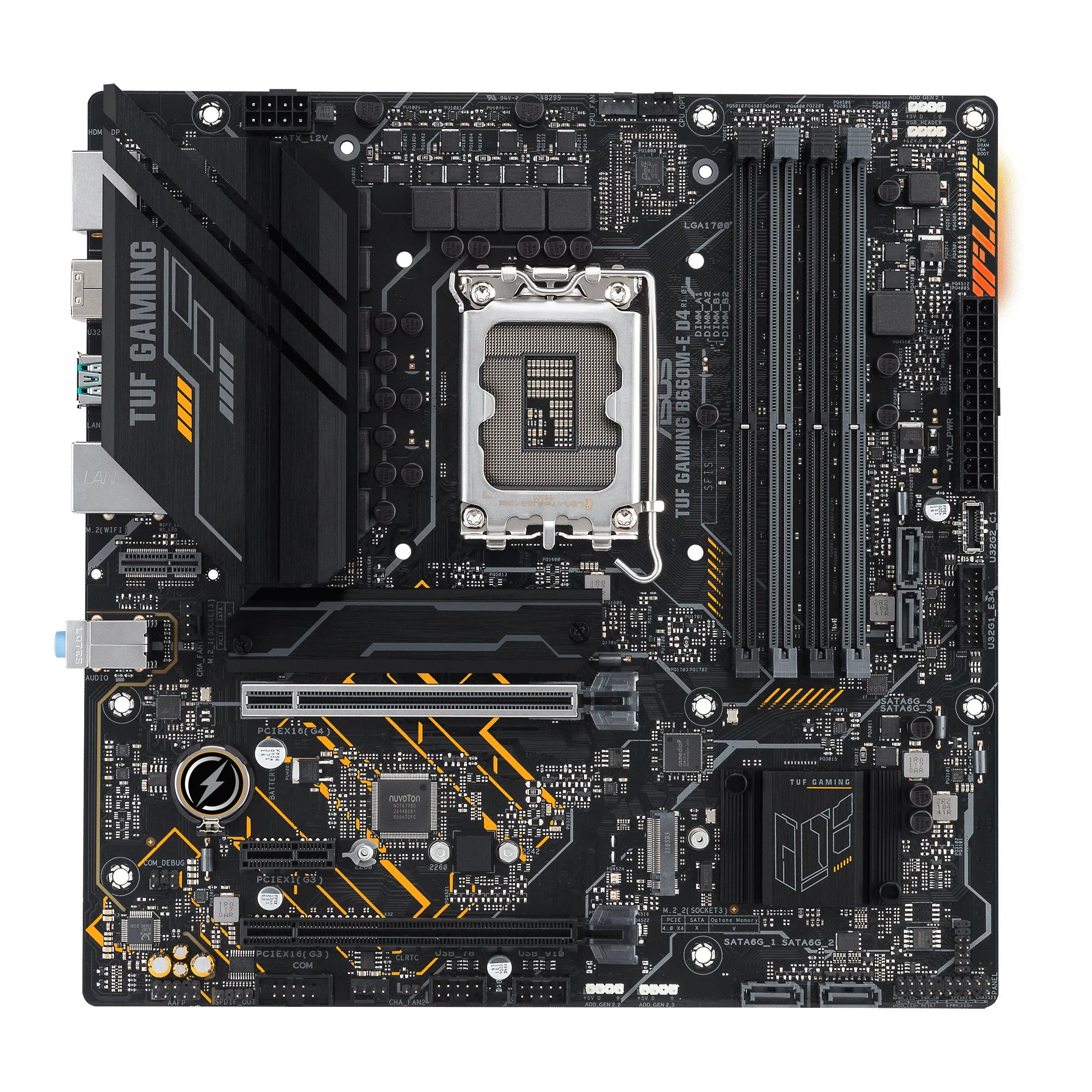 Asus Mainboard Tuf Gaming B660m-E D4 - Micro Atx - Socket Lga1700 - Intel B660