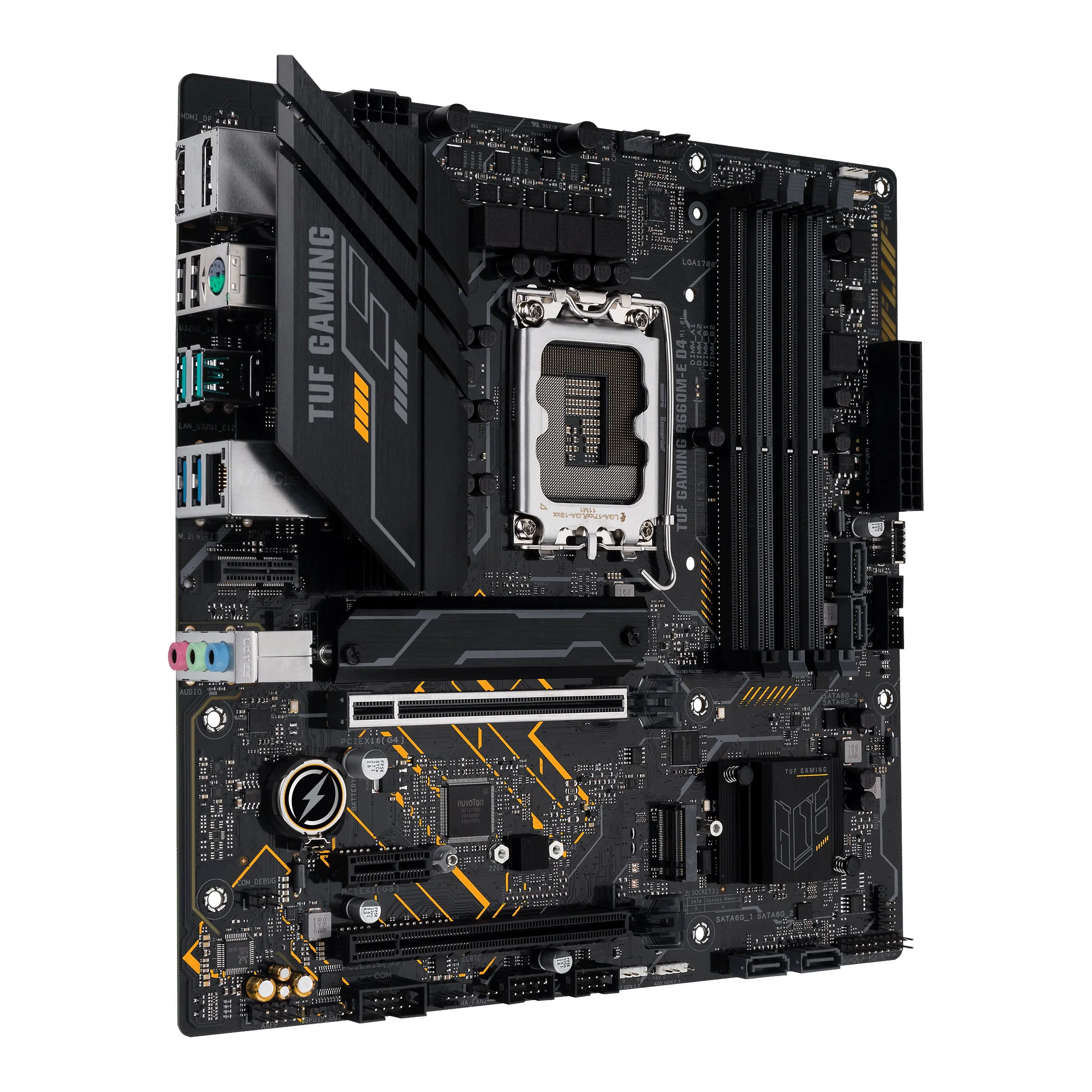 Asus Mainboard Tuf Gaming B660m-E D4 - Micro Atx - Socket Lga1700 - Intel B660