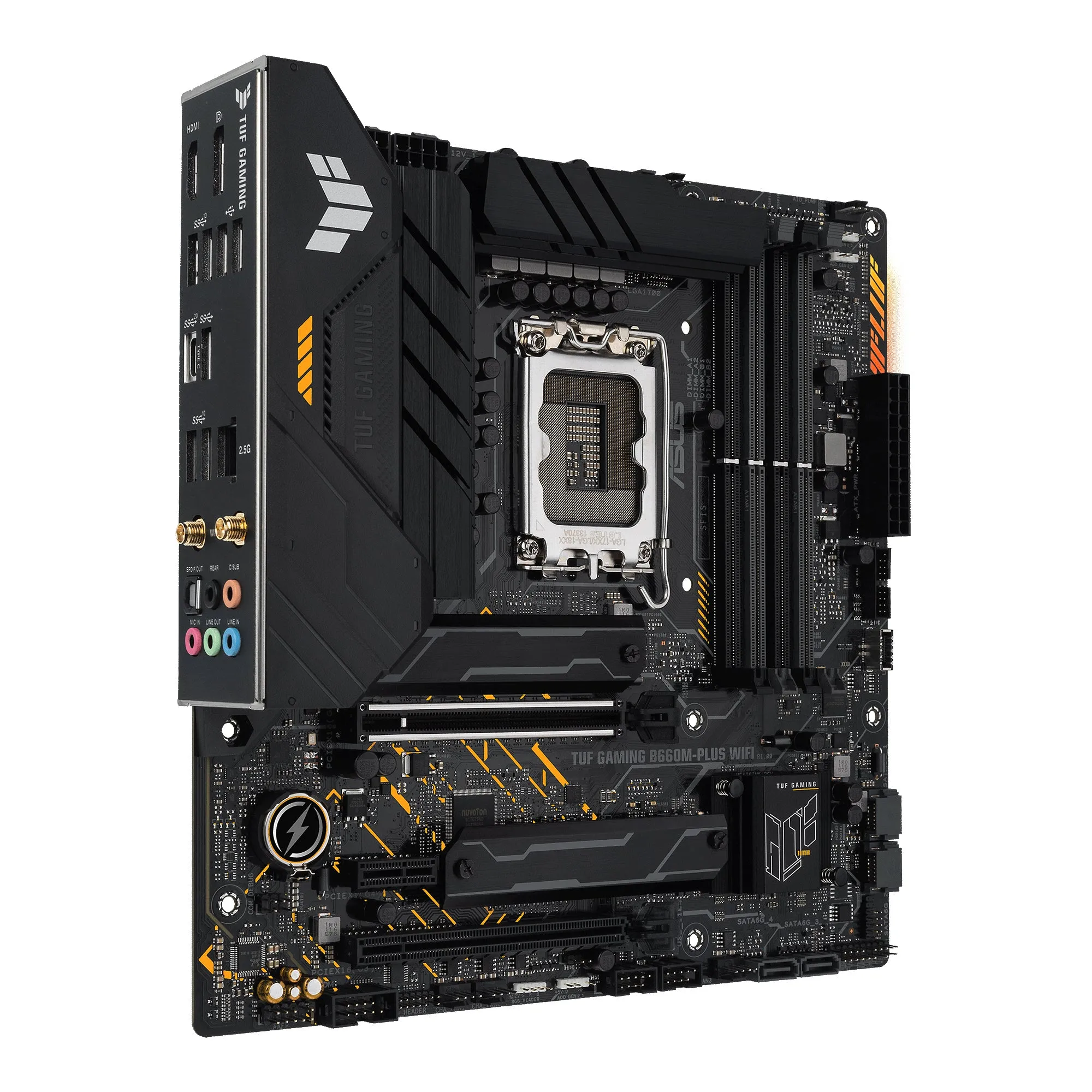 Asus Mainboard Tuf Gaming B660m-Plus Wifi - Micro Atx - Socket Lga1700 - Intel B660