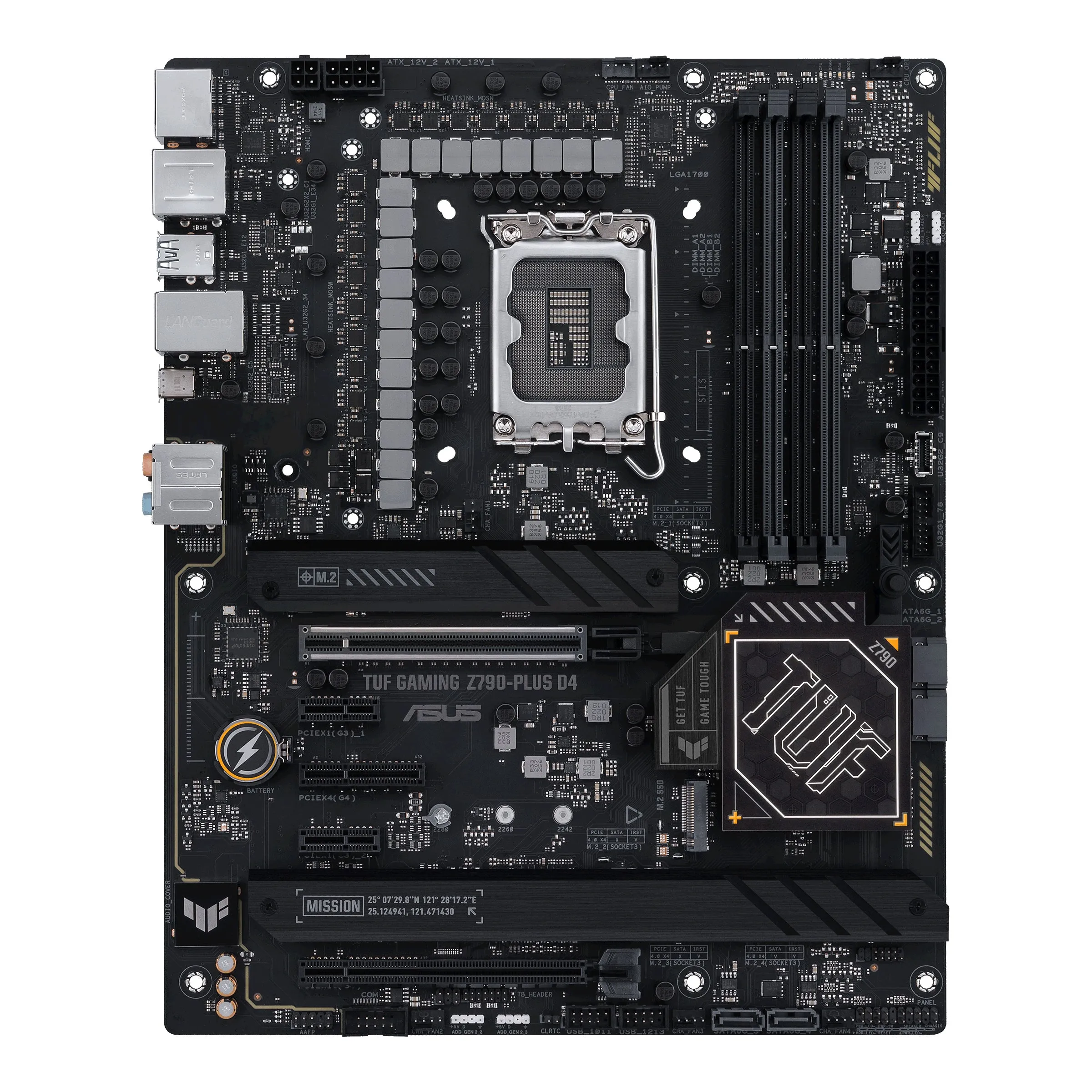 Asus Mainboard Tuf Gaming Z790-Plus D4 - Atx - Socket Lga1700 - Intel Z790