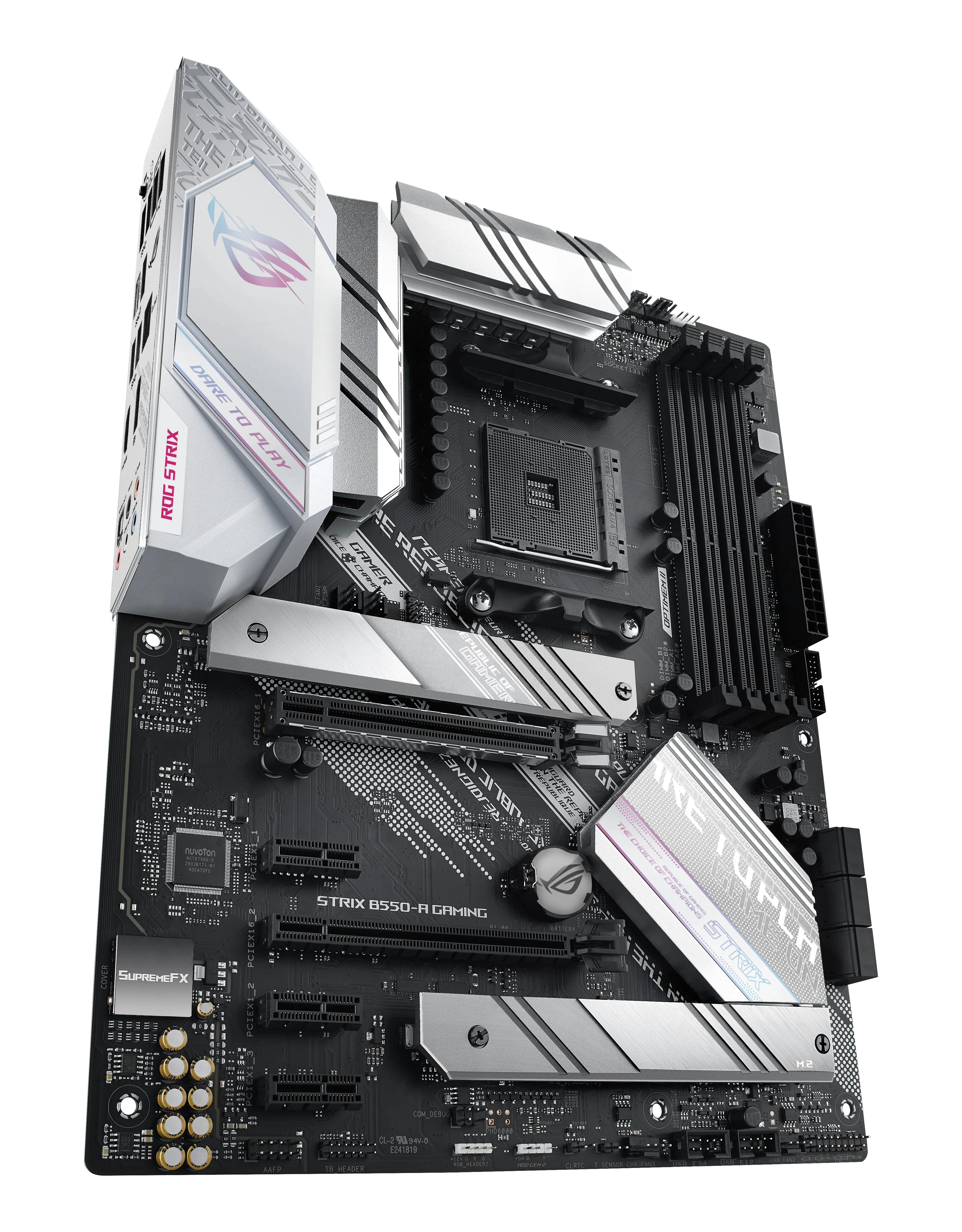 Asus Rog Strix B550-A Gaming - Motherboard - Atx - Socket Am4 - Amd B550