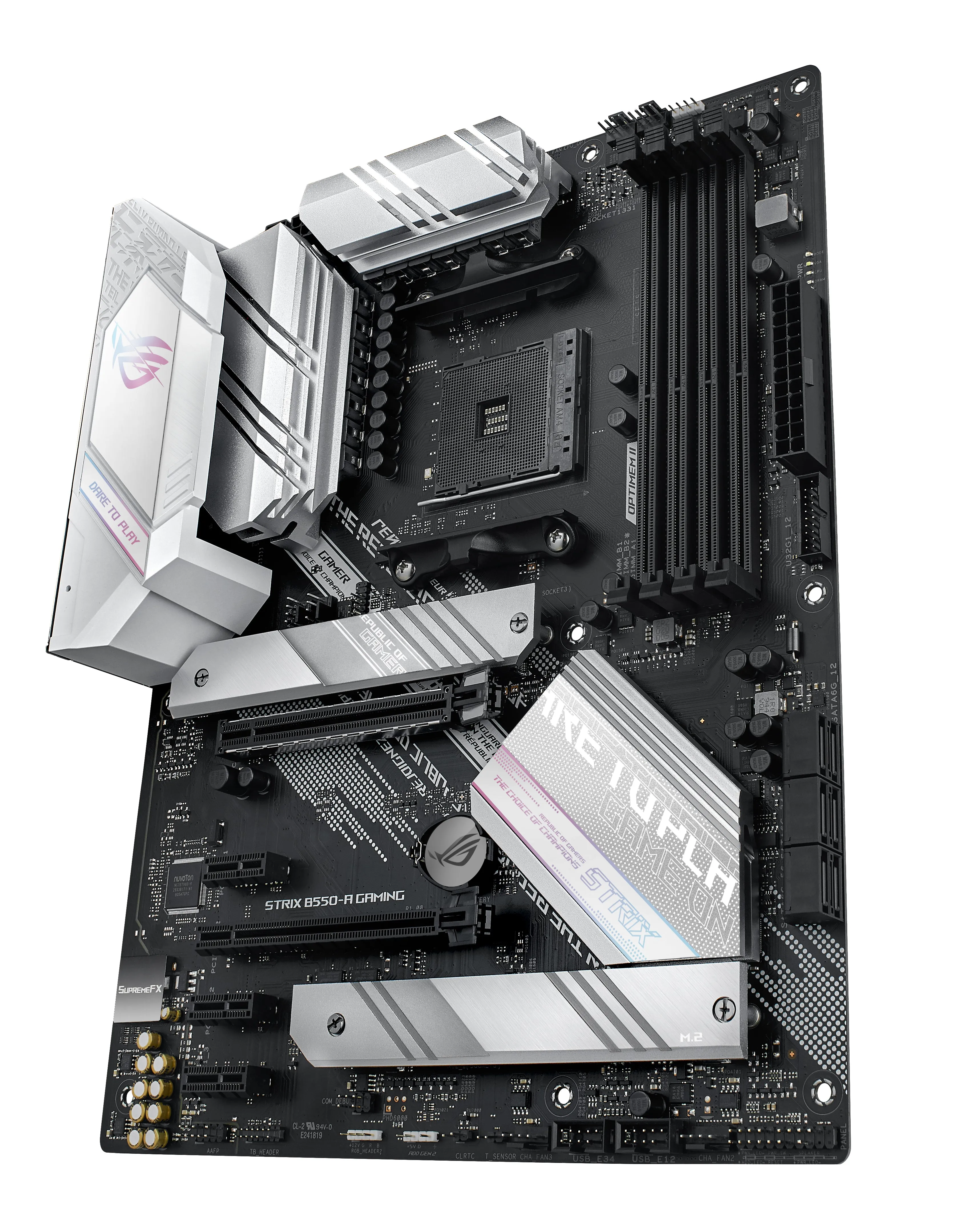 Asus Rog Strix B550-A Gaming - Motherboard - Atx - Socket Am4 - Amd B550