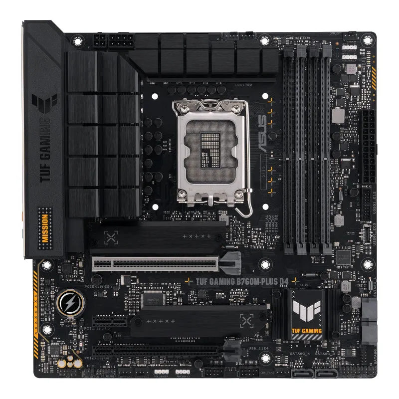 Asus Tuf Gaming B760m-Plus D4 - Motherboard - Micro Atx - Lga1700 Socket - B760