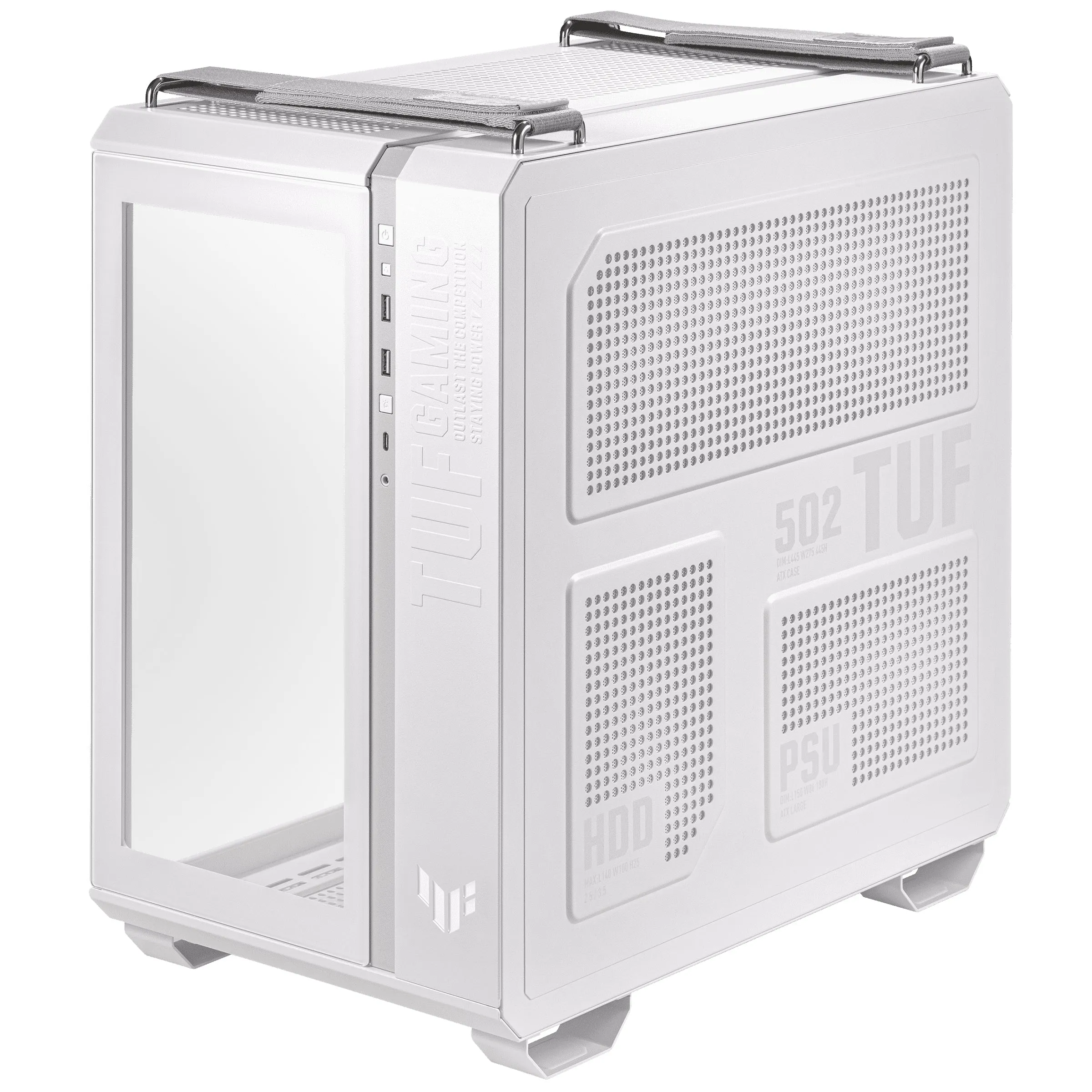 Asus Tuf Gaming Gt502 - White Edition - Mid Tower - Atx