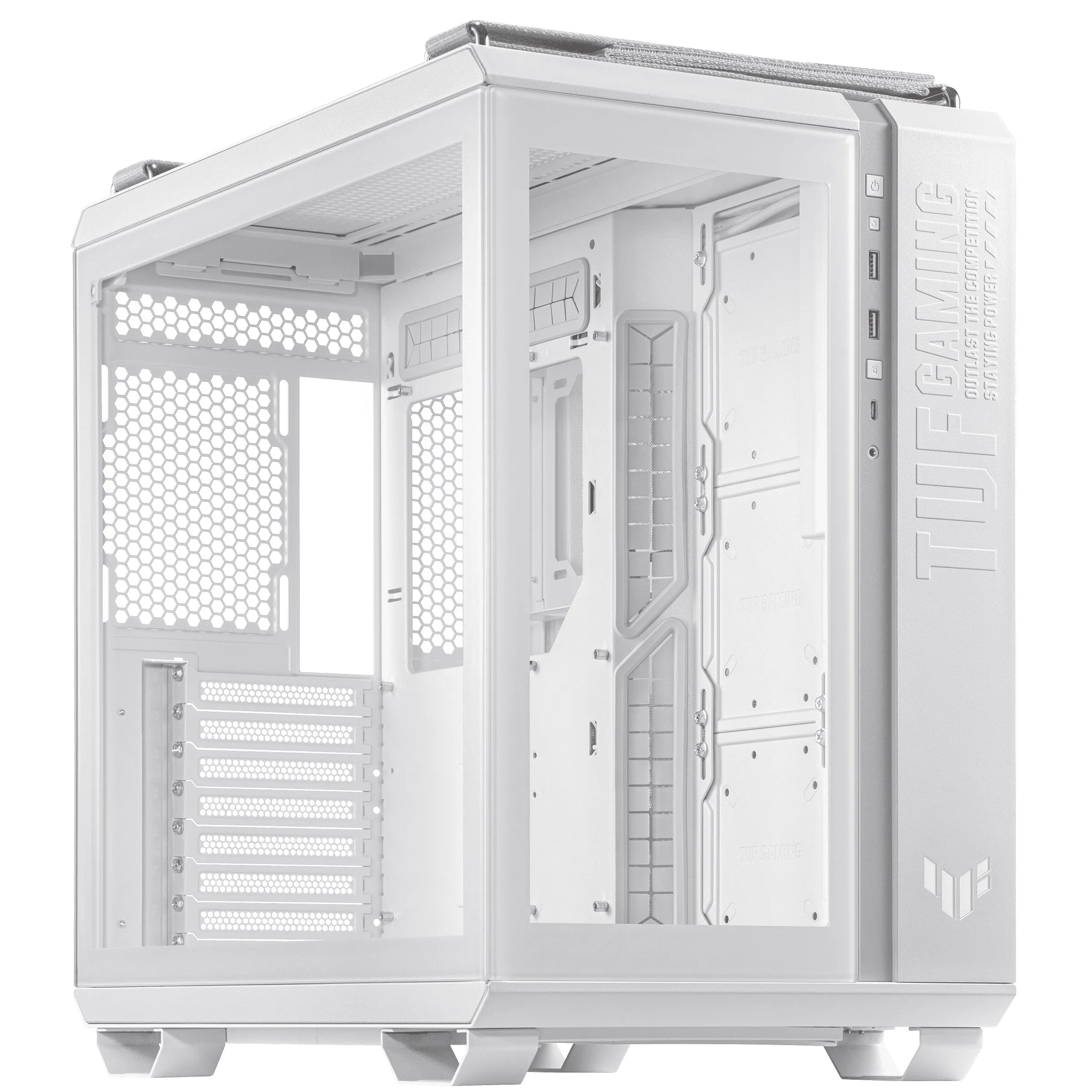 Asus Tuf Gaming Gt502 - White Edition - Mid Tower - Atx