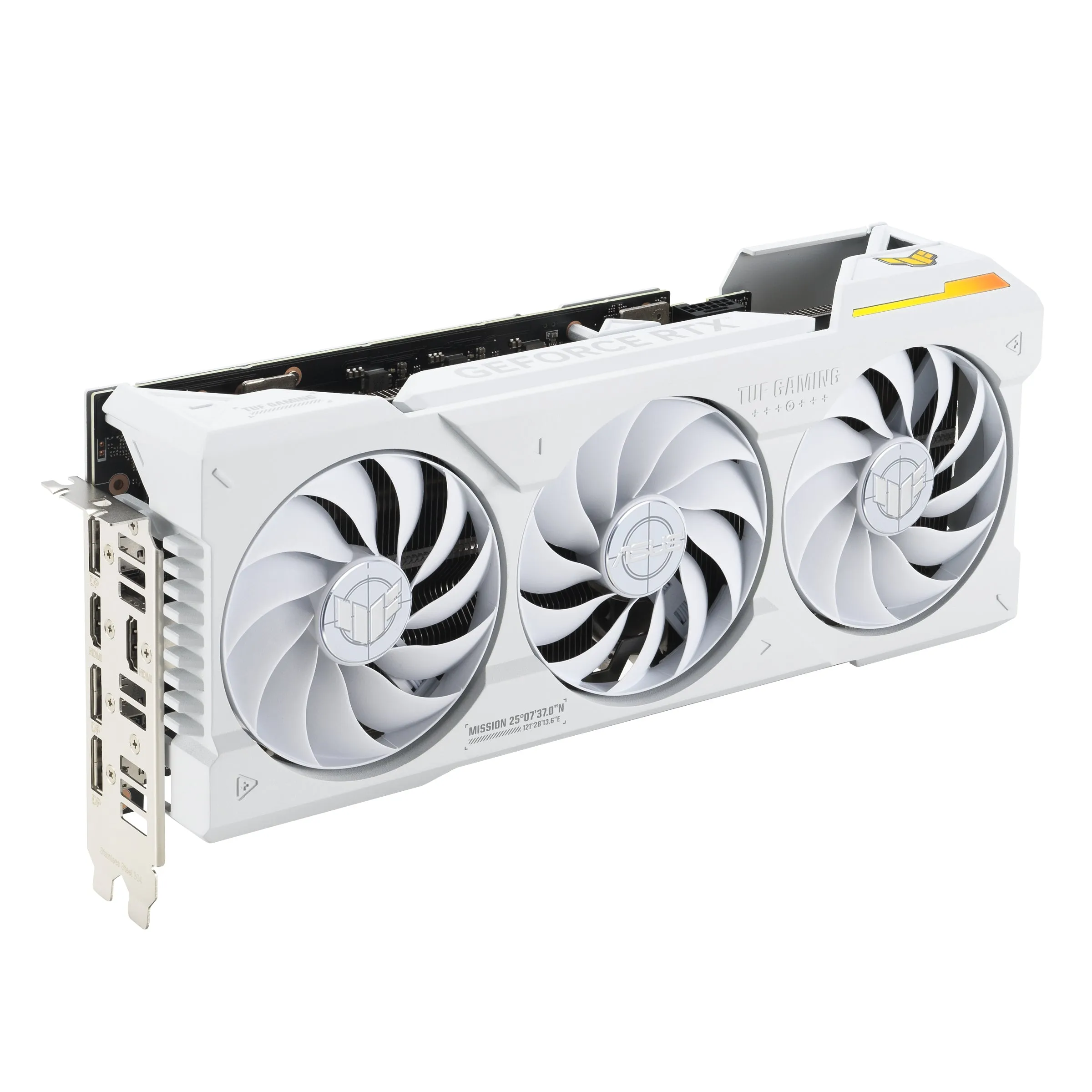 Asus Tuf Gaming Tuf-Rtx4070tis-O16g-White-Gaming Nvidia Geforce Rtx 4070 Ti Super 16 Gb Gddr6x