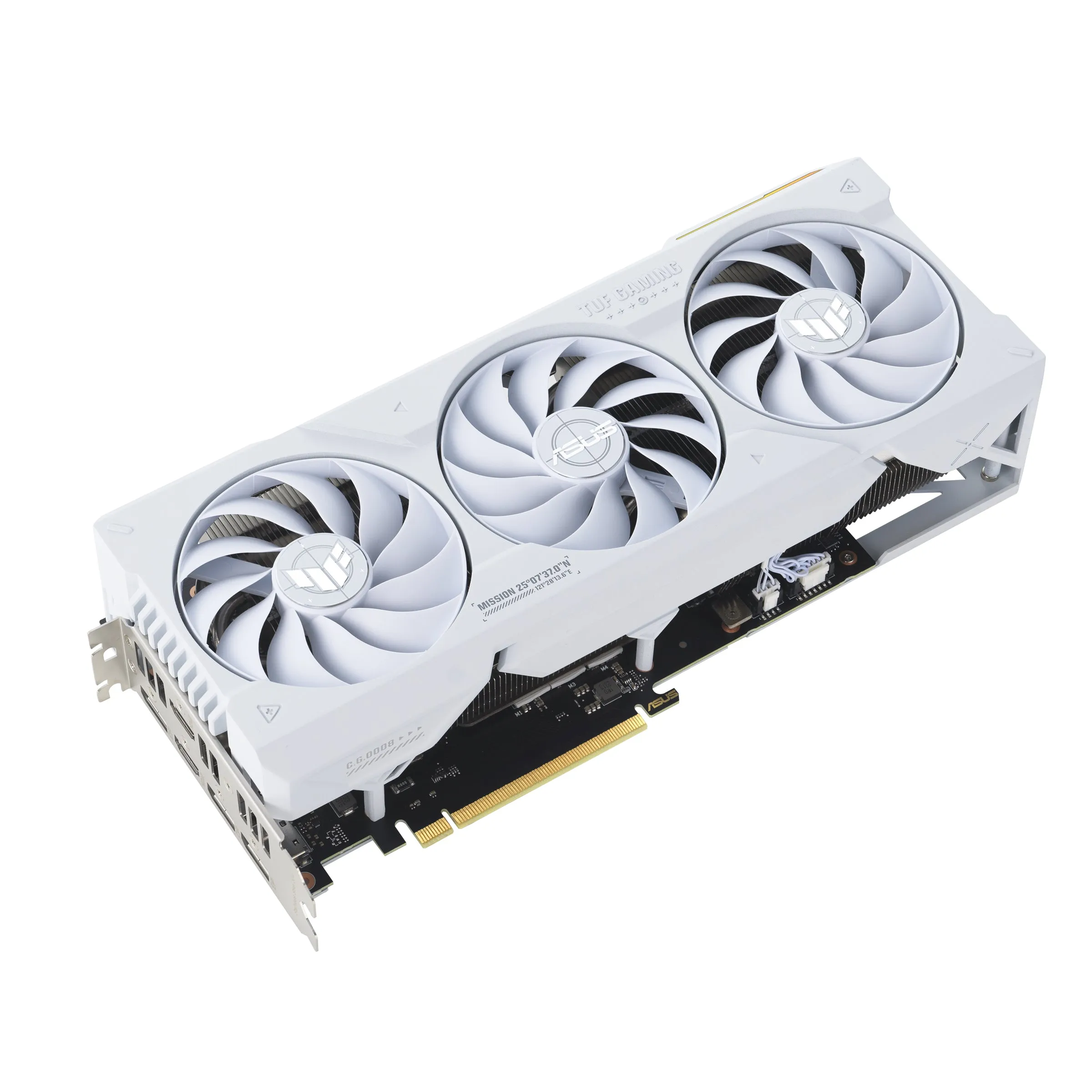 Asus Tuf Gaming Tuf-Rtx4070tis-O16g-White-Gaming Nvidia Geforce Rtx 4070 Ti Super 16 Gb Gddr6x