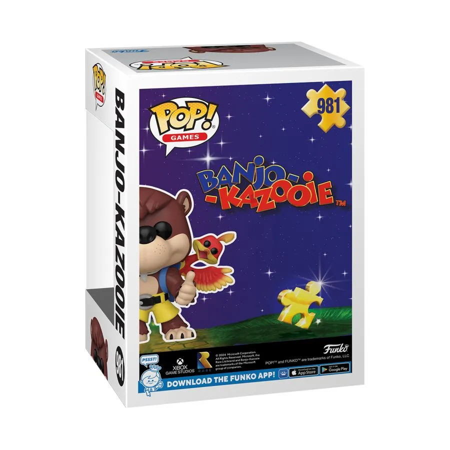 Banjo Kazooie - Banjo with Kazooie Pop! Vinyl