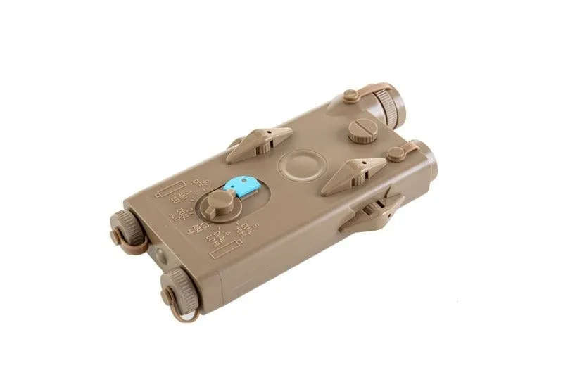 Battery case - AN / PEQ-2 replica - tan