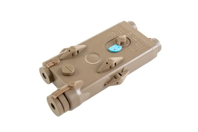 Battery case - AN / PEQ-2 replica - tan