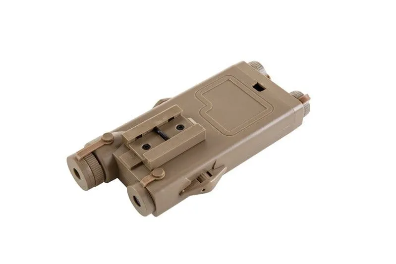 Battery case - AN / PEQ-2 replica - tan