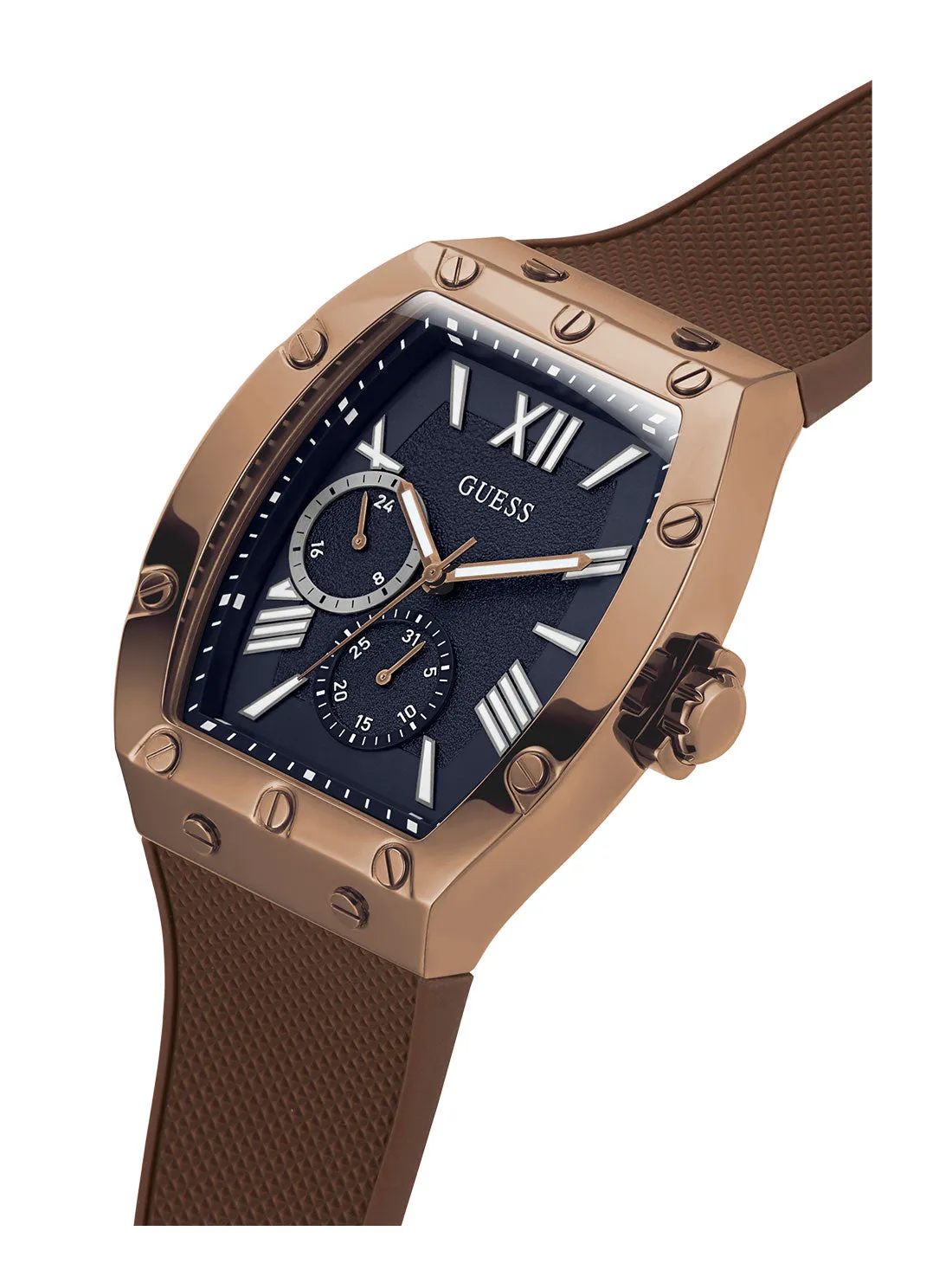 Brown Falcon Silicone Watch