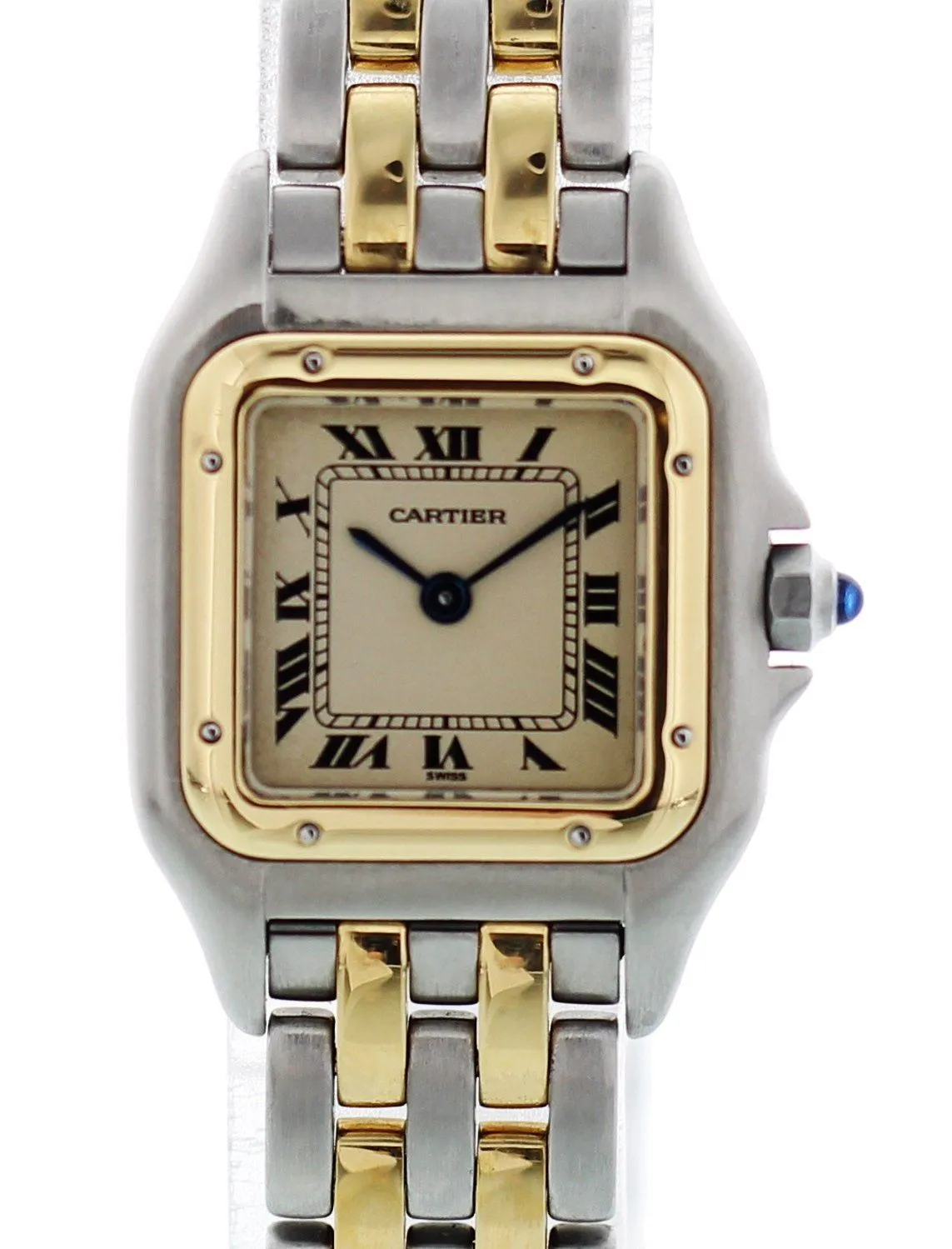 Cartier Panthere 18k Yellow Gold & Steel Ladies Watch