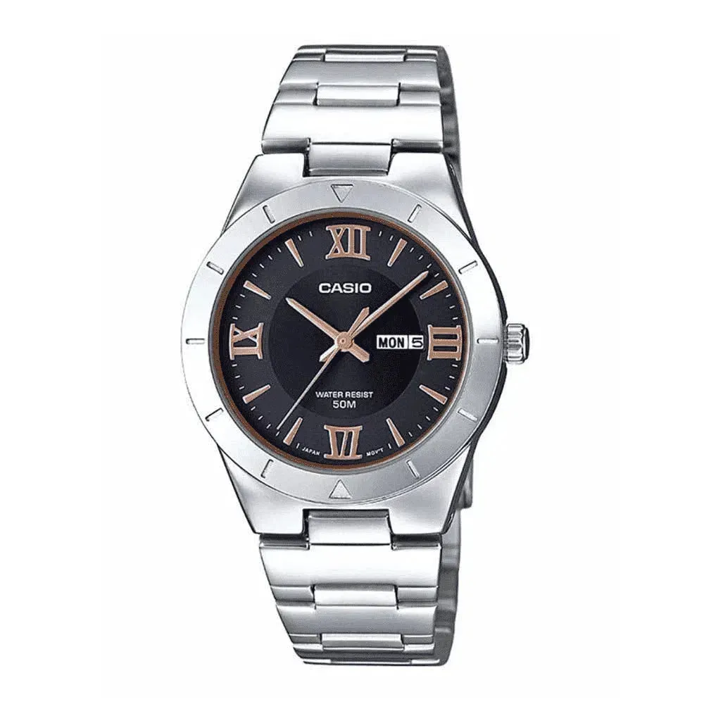 Casio LTP-1410D-1A Silver Stainless Watch for Women