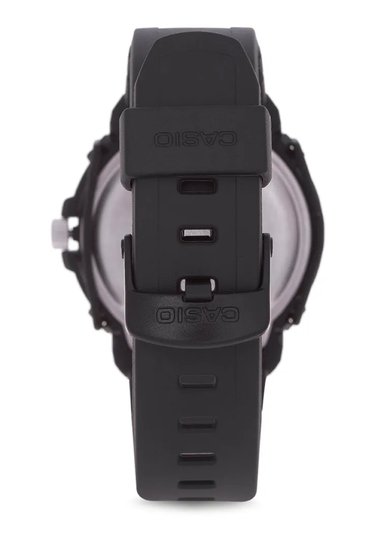 Casio Standard HAD-600B-7BVDF Black Resin Watch for Men and Women