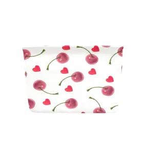 Cherries Fabric Storage Basket