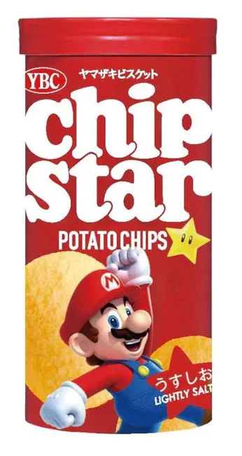 Chip Star Mario Lightly Salted