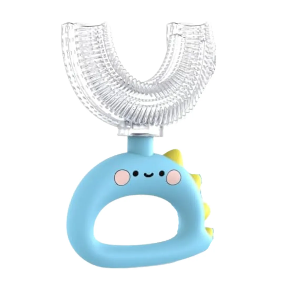 Clear Head Dinosaur U-Shaped Sensory Toothbrush